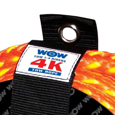 WOW Watersports 4K 60' Tow Rope for Water Sports