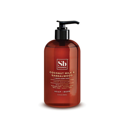 Soapbox Liquid Hand Soap - Coconut Milk & Sandalwood - 12 Fl Oz