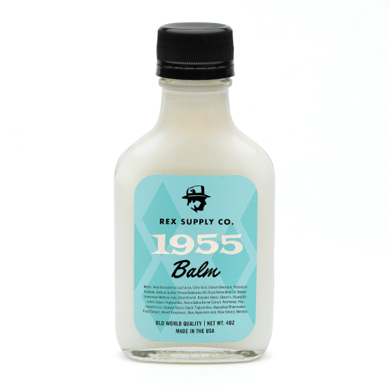 Rex Supply Co. 1955 Old World After Shave Balm - 4 Oz