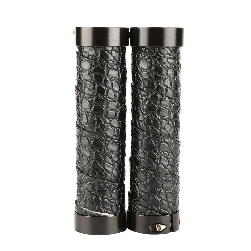 Premium Double-Sided Locking Bicycle Handlebar Grips
