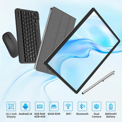 EduTab 10.1 Android Tablet - Versatile 2-in-1 Device