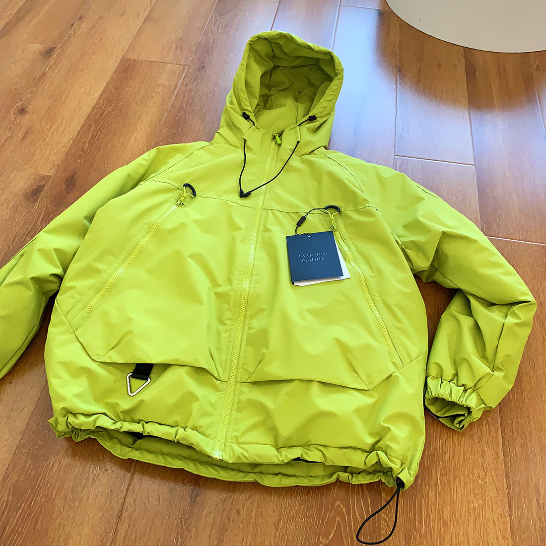 Large Waterproof Hooded Cotton Jacket for Work