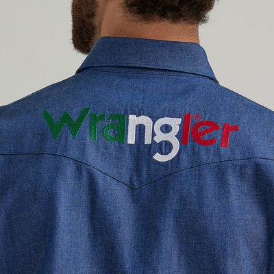 Wrangler Mexico Pride Denim Shirt - Celebrate with Style - Korvel
