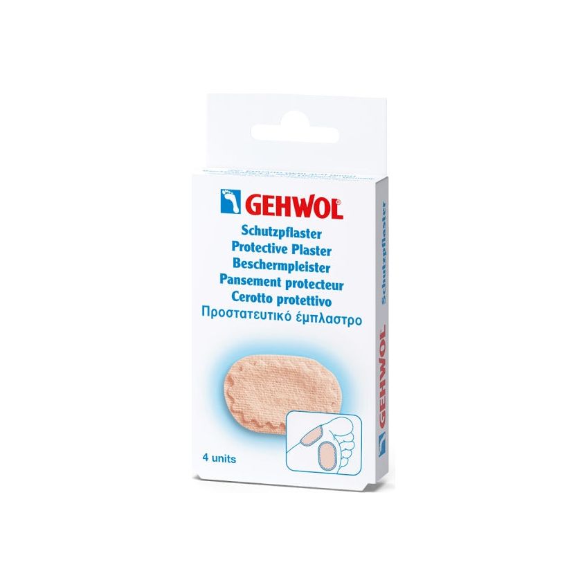 Gehwol Plâtre Protecteur Ovale - 4 Unités