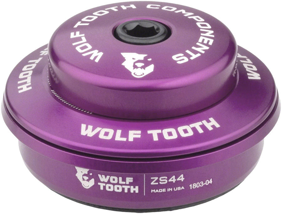Tête de fourche Premium Wolf Tooth - ZS44/28.6 Supérieure 6mm Violet Ultraviolet