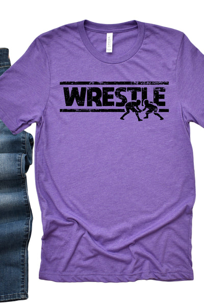 Wrestle With Lines T-Shirt - Korvel