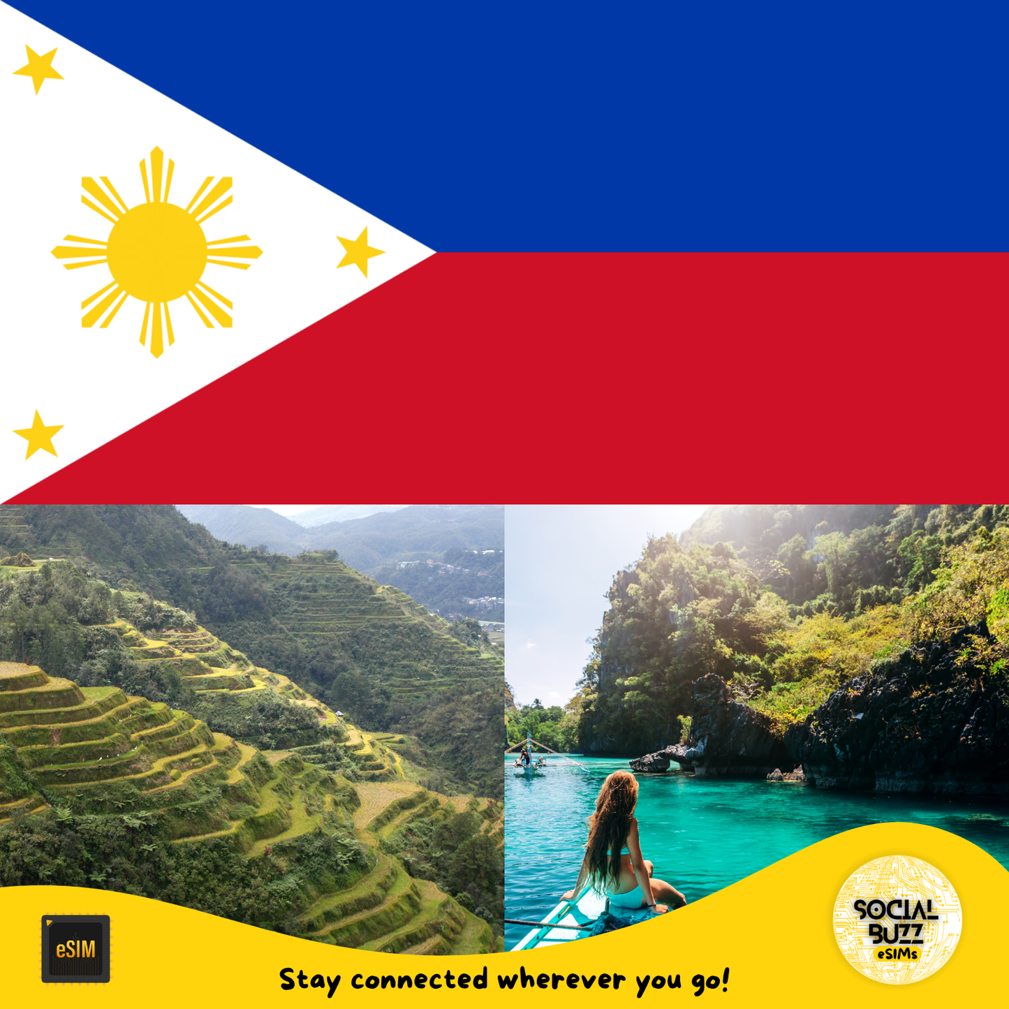 Plan de données Internet eSIM aux Philippines