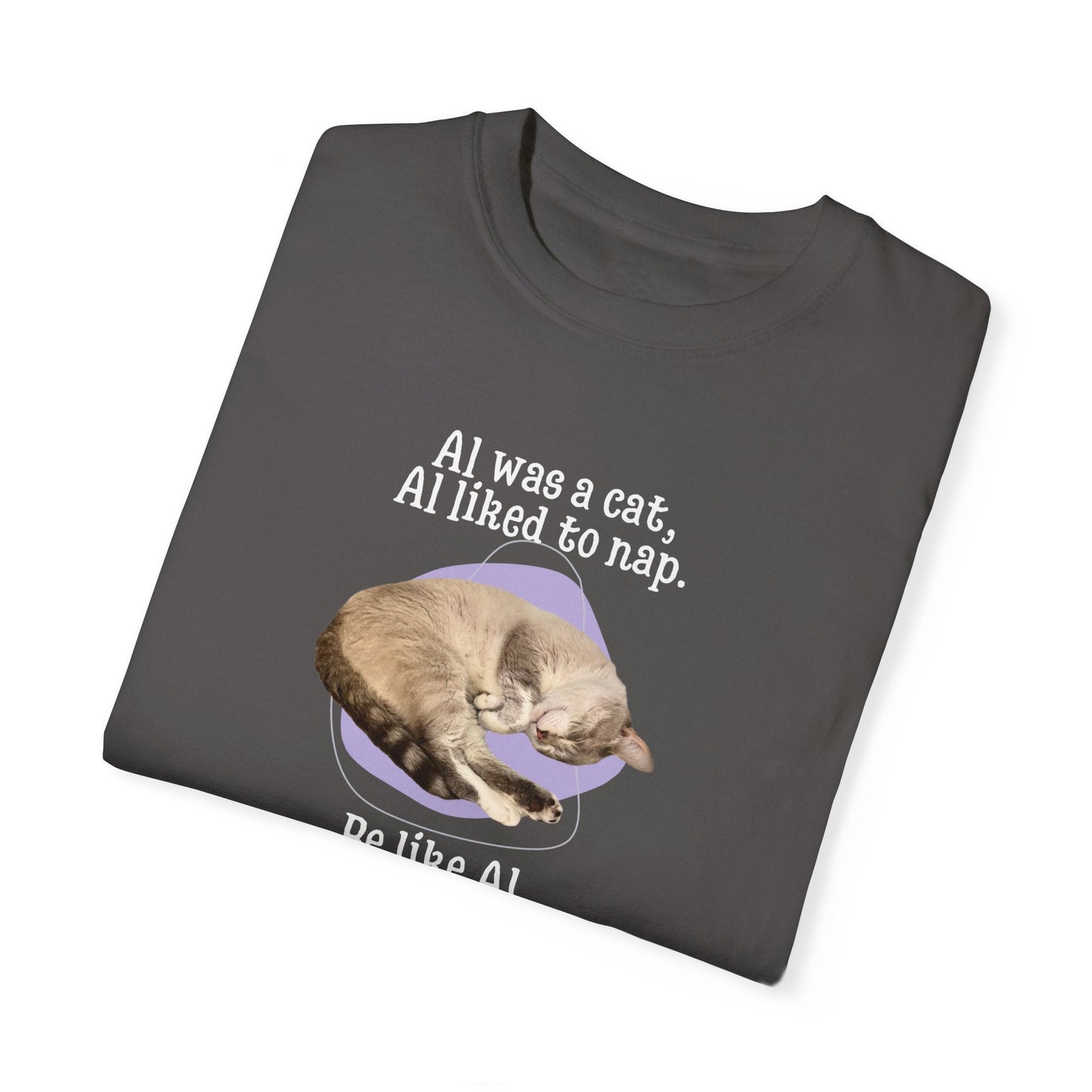 Sé como Al Camiseta Unisex Teñida en Prenda