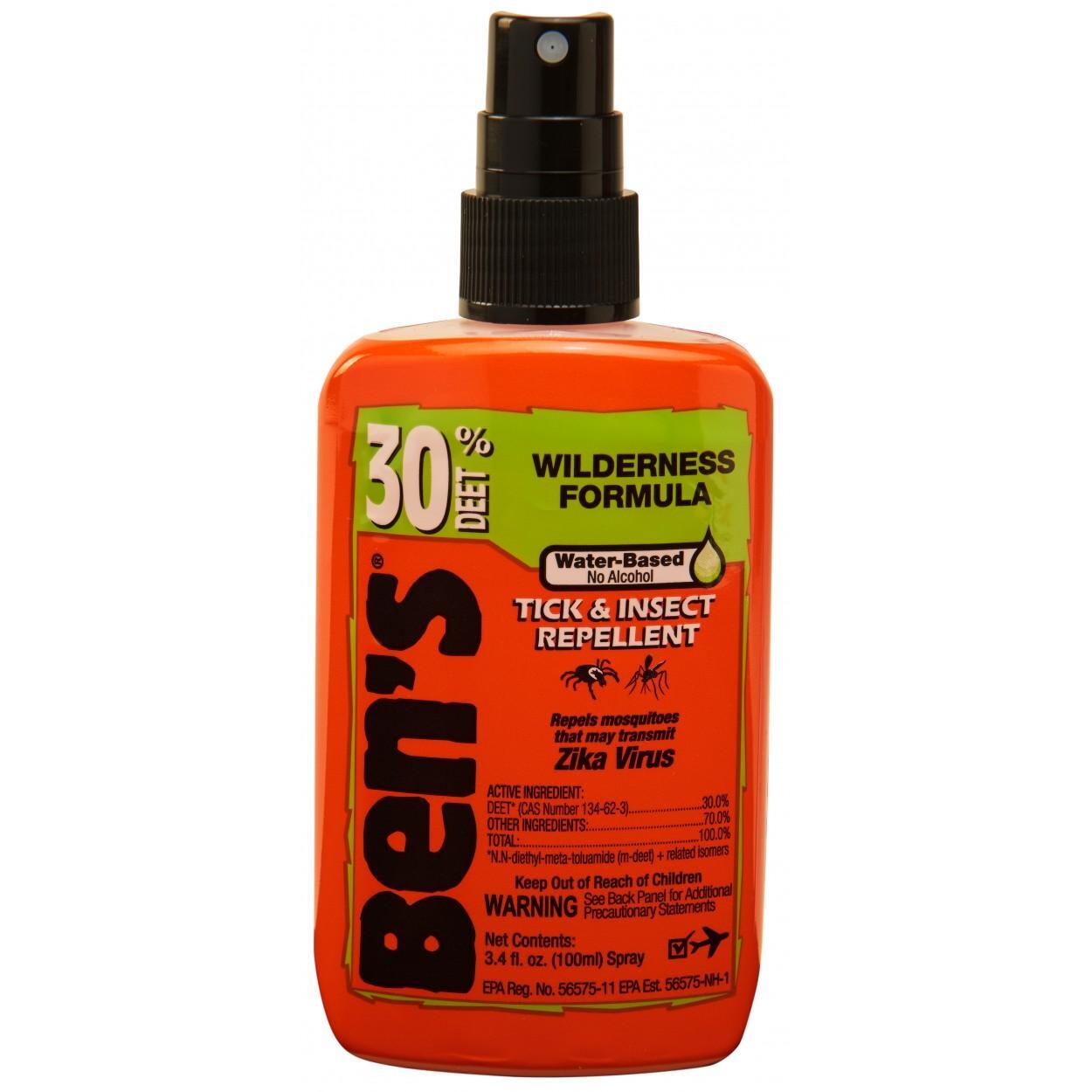 Ben's 30% DEET Insect Repellent Pump Spray - 3.4 Oz