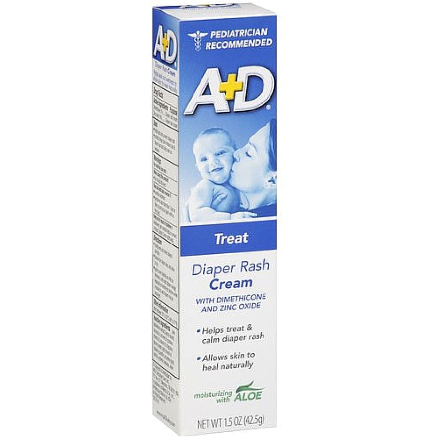 Crème pour érythème fessier A+D avec diméthicone et oxyde de zinc