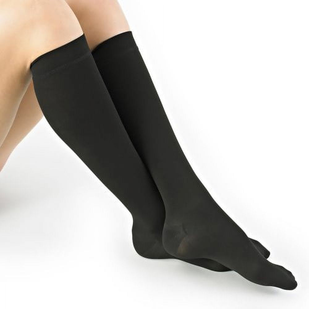 Chaussettes Montantes Microfibre Loving Comfort - Noir, X-Large