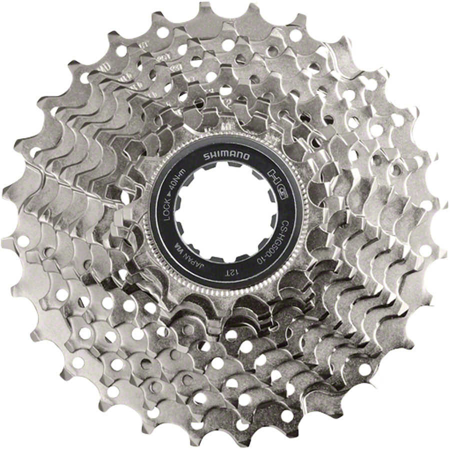 Cassette Shimano CS-HG500 10 vitesses - 11-32t Argent