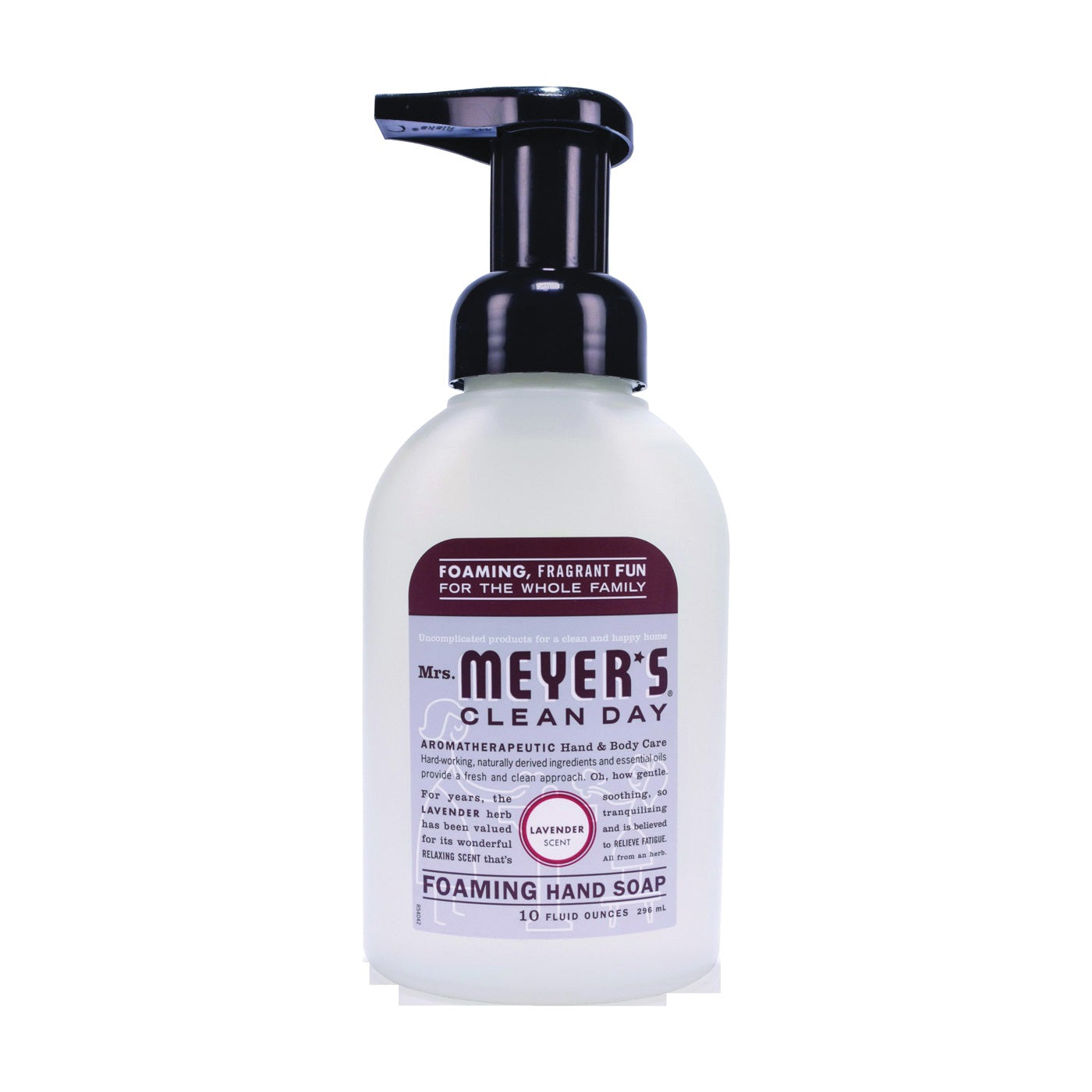 Jabón de Manos Espumoso Mrs. Meyer's Clean Day - Lavanda - 10 Fl Oz