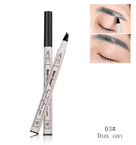 Music Flower Brand Makeup 3 Colors Fine Sketch Liquid Eyebrow Pen Waterproof Tattoo Super Durable Eye Brow - Korvel