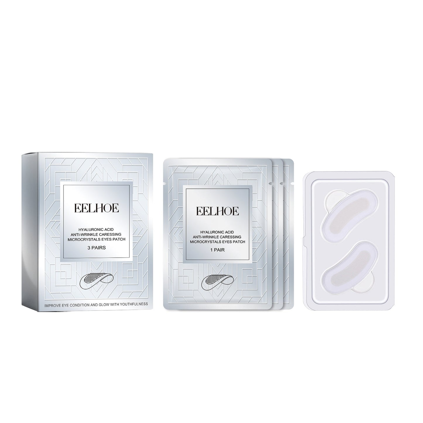 Anti-Wrinkle Eye Mask, Lightening Eye Lines, Moisturizing And Firming Eye Mask - Korvel
