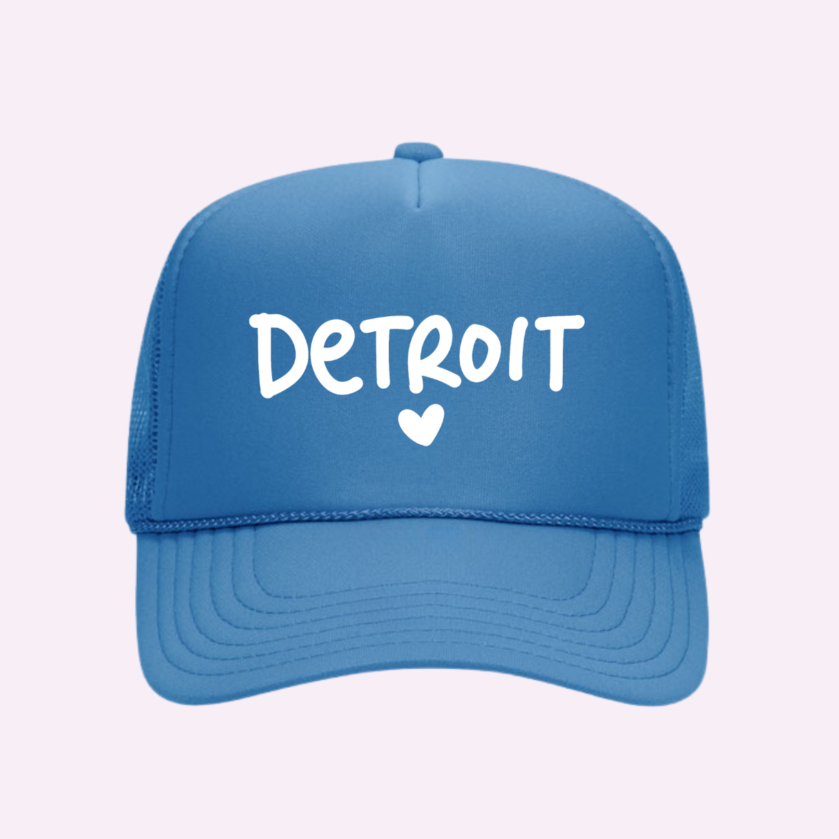 I Love Detroit Trucker Hat