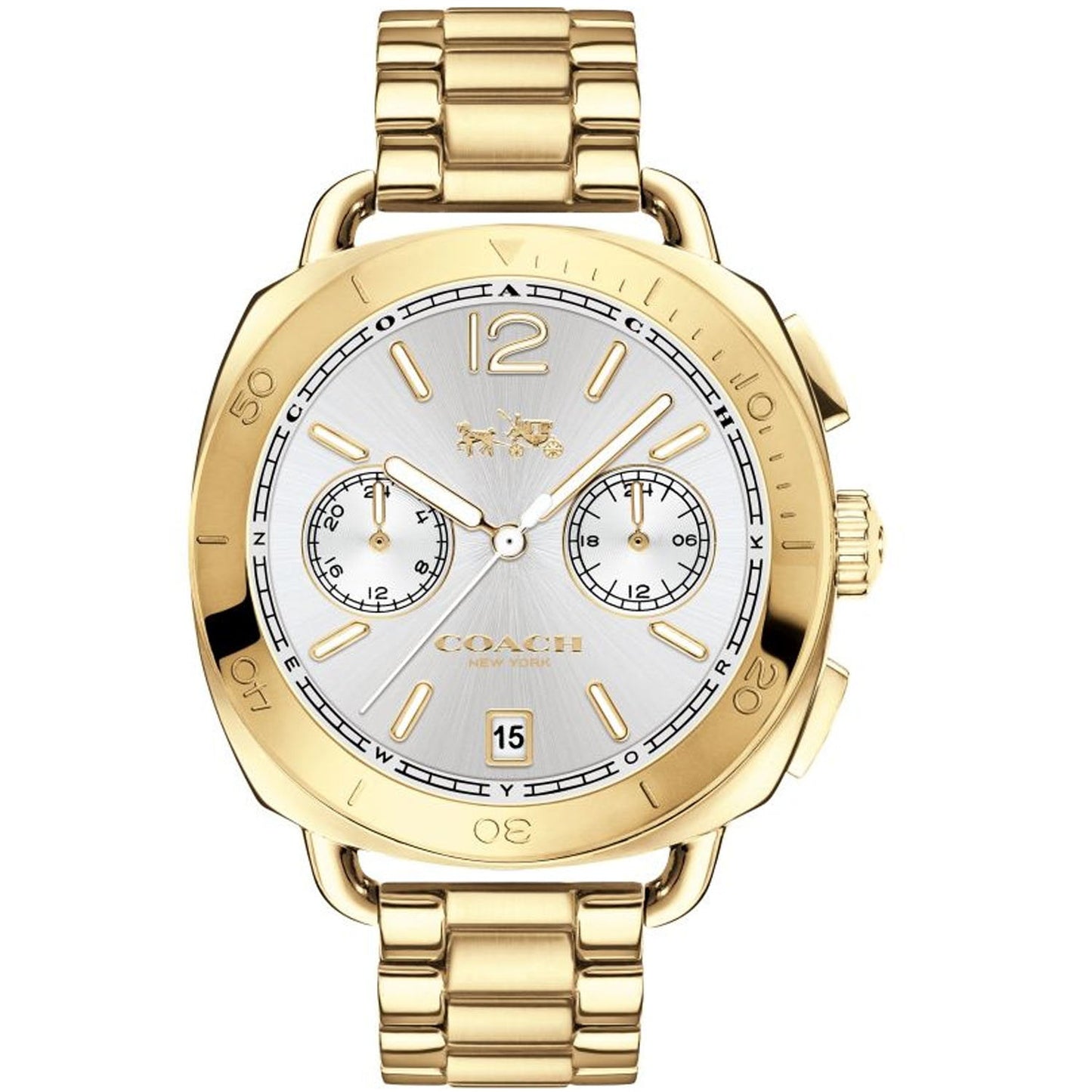 Montre Tatum pour femmes de Coach - Cadran argent élégant