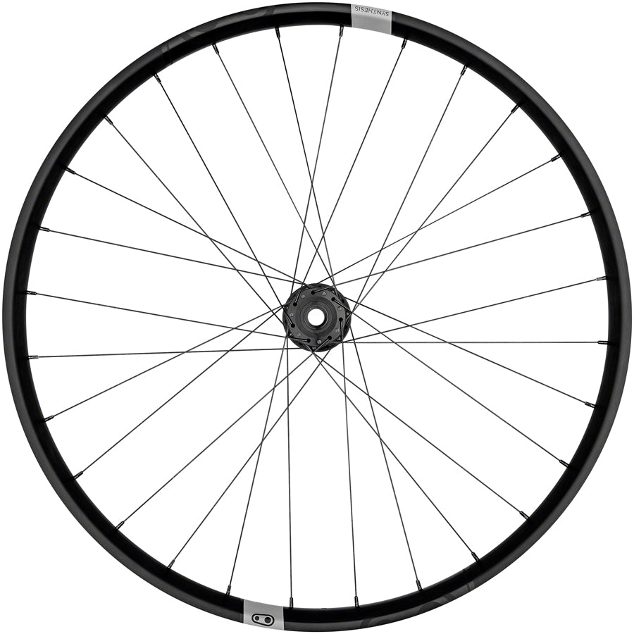 Rueda delantera Crankbrothers Synthesis E I9 Alloy - 27.5 15 x 110mm 6-Bolt Negra