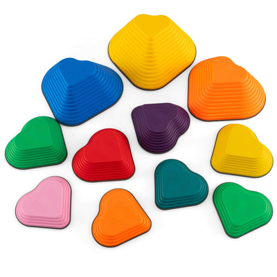 Piedras de Equilibrio Multicolor para Niños - Set de 11 Piezas