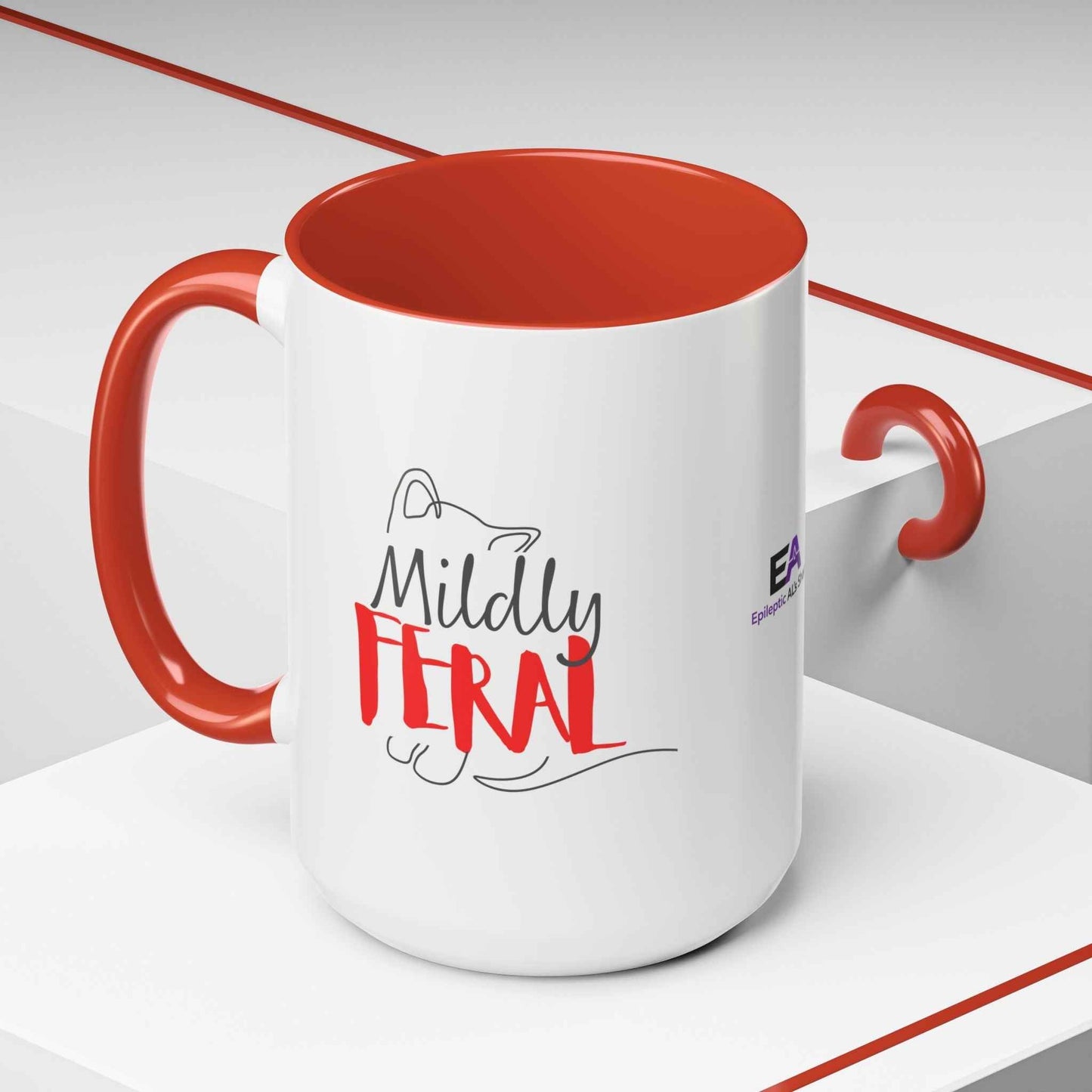 Mildly Feral Accent Mug — Morning Mood