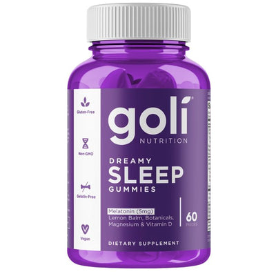 Goli Dreamy Sleep Gummies - 60 Compte