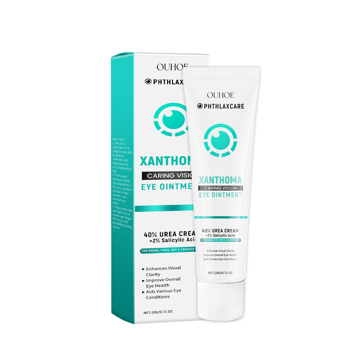 Crème apaisante pour les yeux pour une hydratation douce