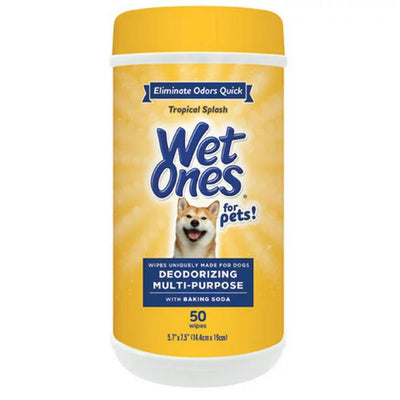Wet Ones Multi-Purpose Dog Wipes with Aloe Vera