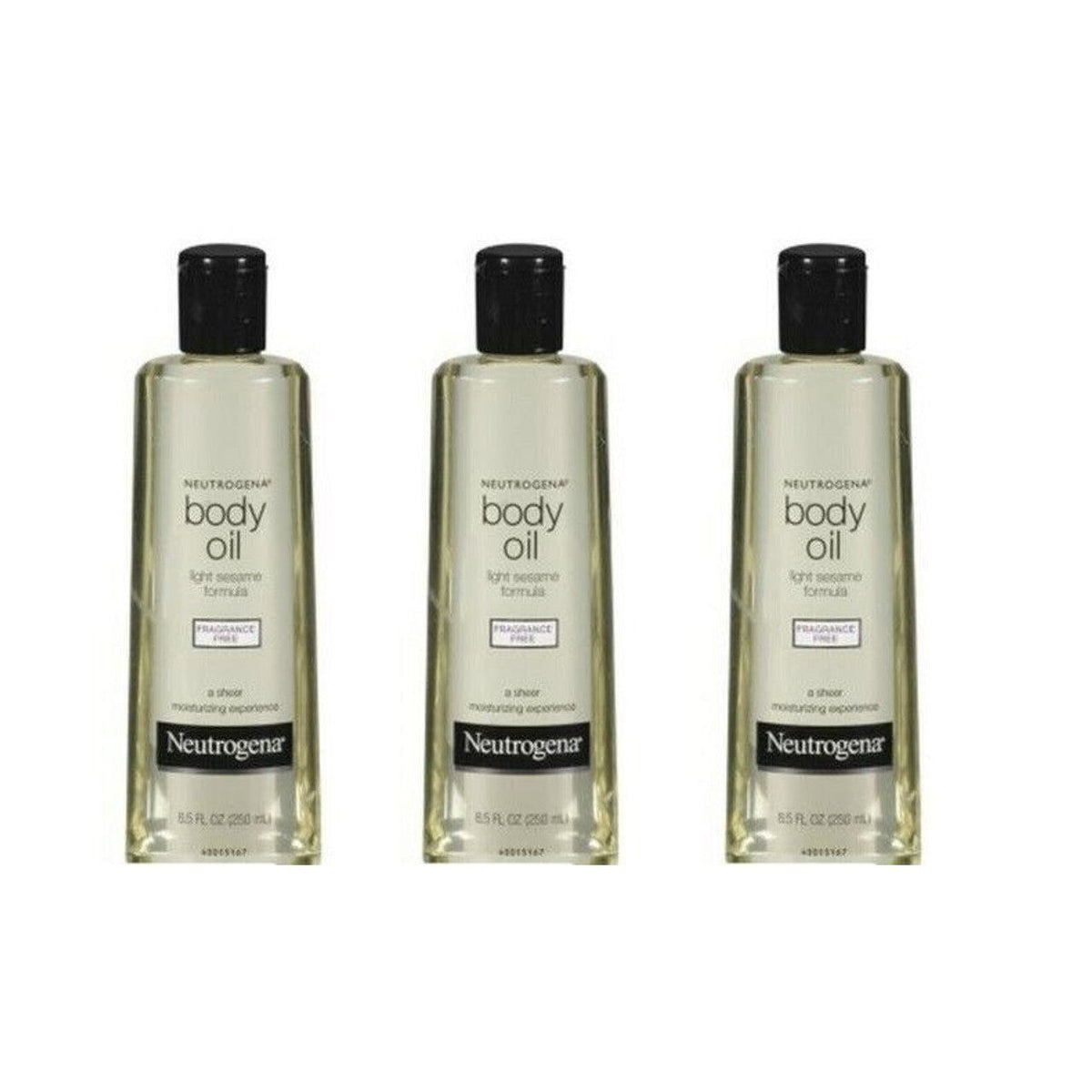Neutrogena Fragrance-Free Body Oil, Light Sesame Formula 8.5 Oz