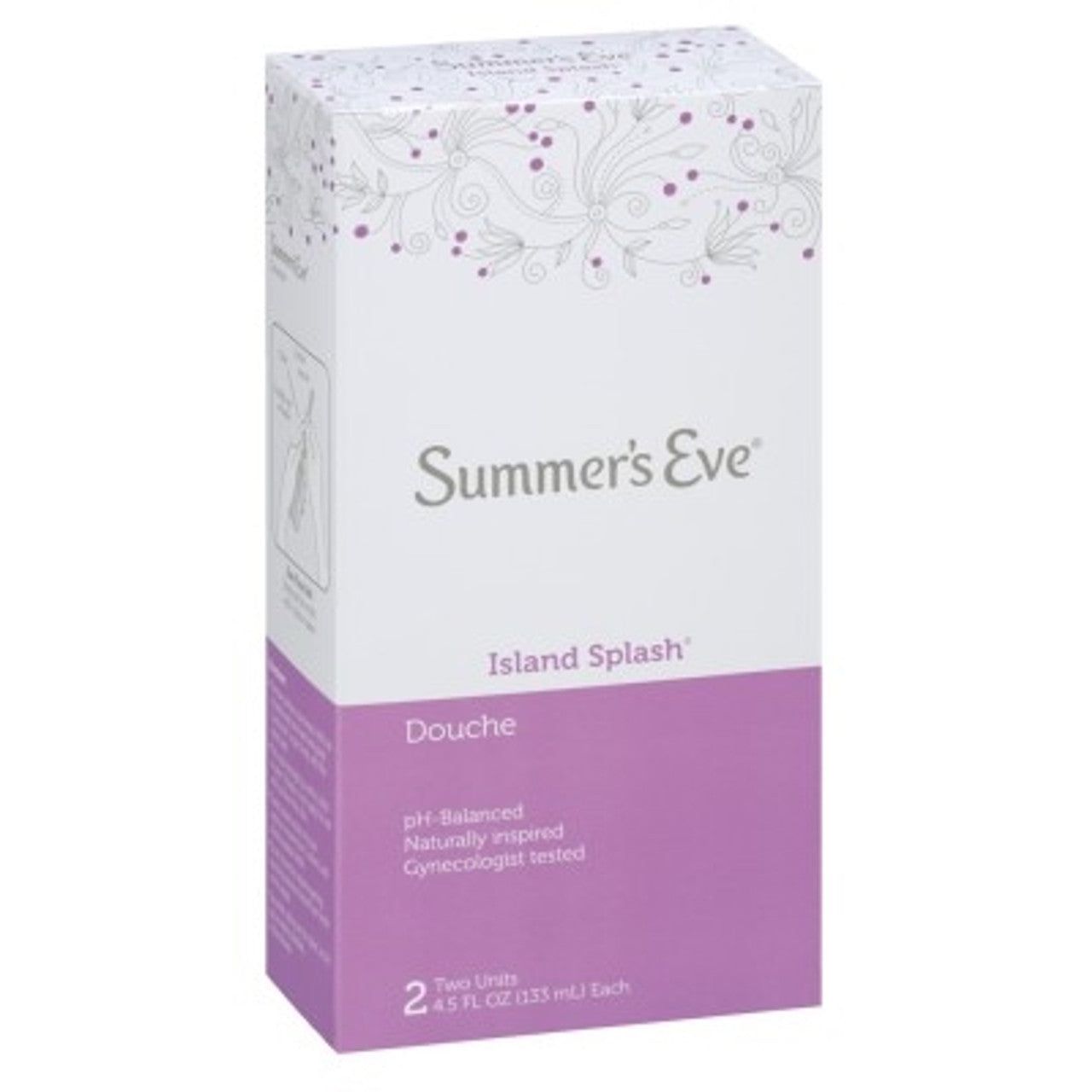 Douche Summer's Eve, Island Splash - 2 unités, 4,5 oz chacune