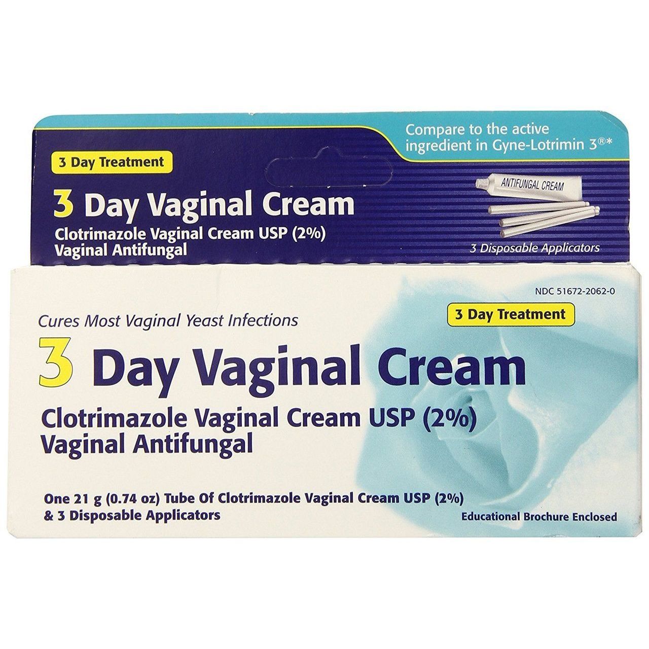 Crema Vaginal de 3 Días 2% - 21g