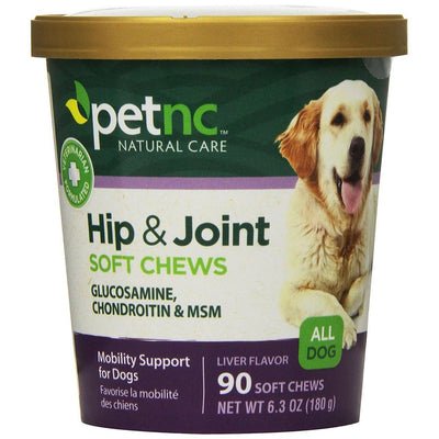PetNC Natural Care Hip and Joint Soft Chews for Dogs