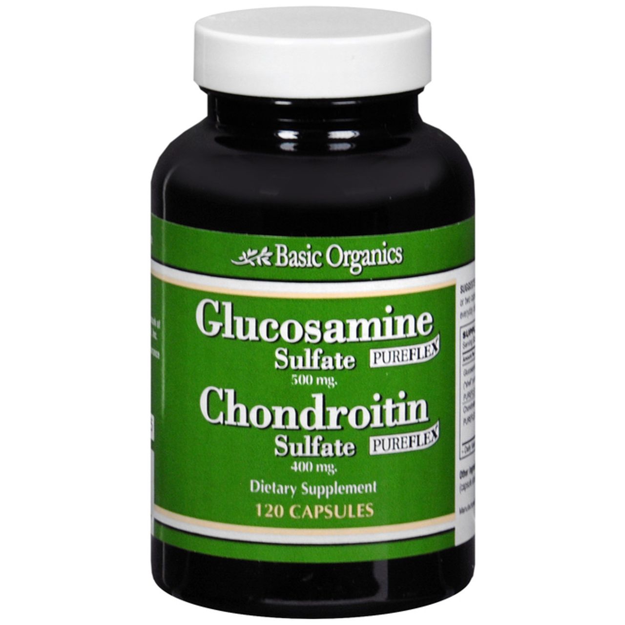Glucosamine 500mg & Chondroitin 400mg Capsules - 120 Count