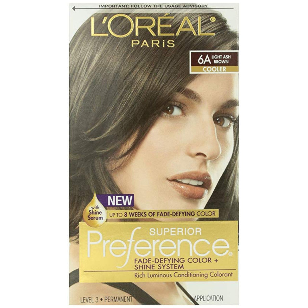 L'Oreal Paris Superior Preference Brun Cendré Clair #6A