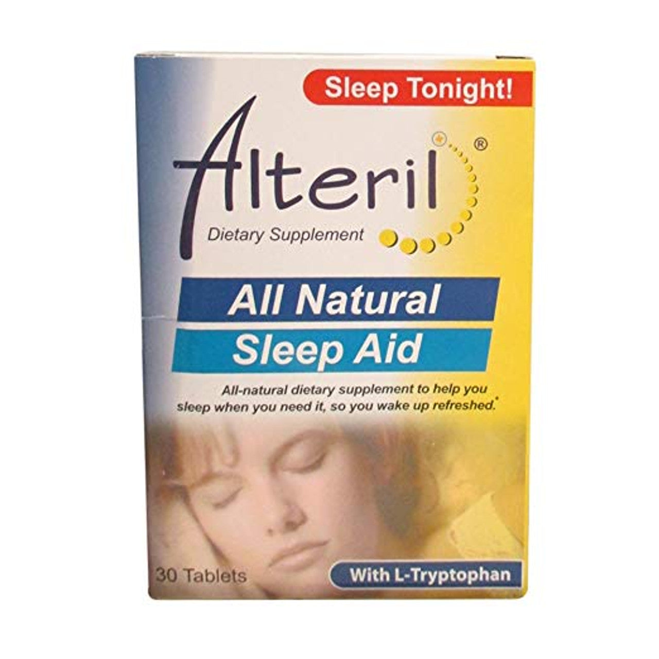 Tabletas para dormir de máxima potencia Alteril totalmente naturales