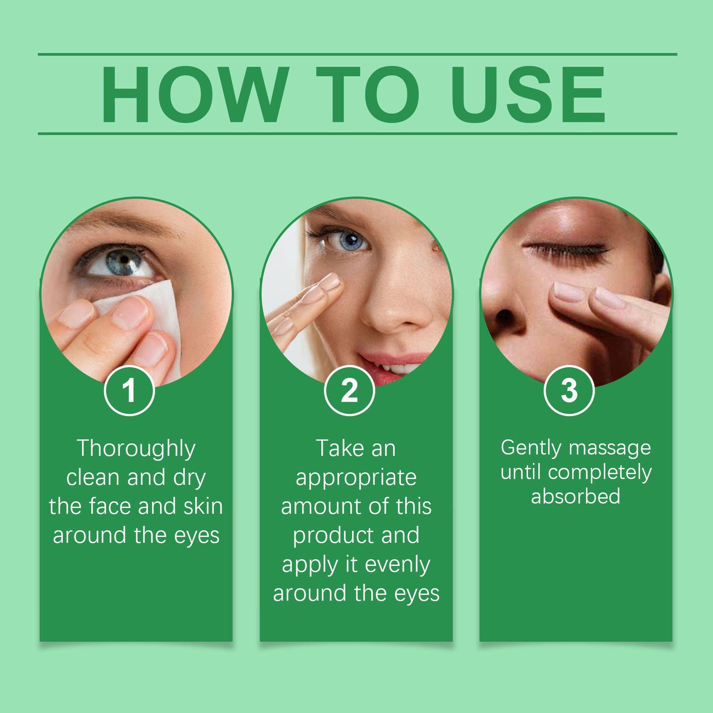 Peptide Protein Eye Gel, Firming And Lifting Eye Skin To Improve Dull, Tender And Moisturizing Eye Cream - Korvel