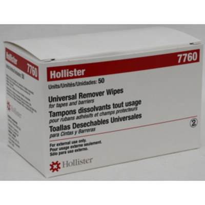 Hollister Inc. Adhesive Remover Universal Wipe - 50 Count