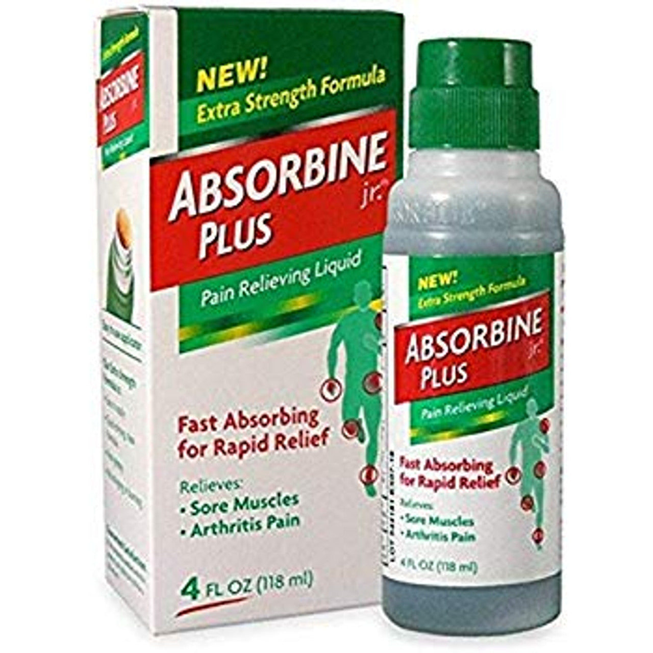 Absorbine Jr. Pain Relief Liquid - 4 Oz