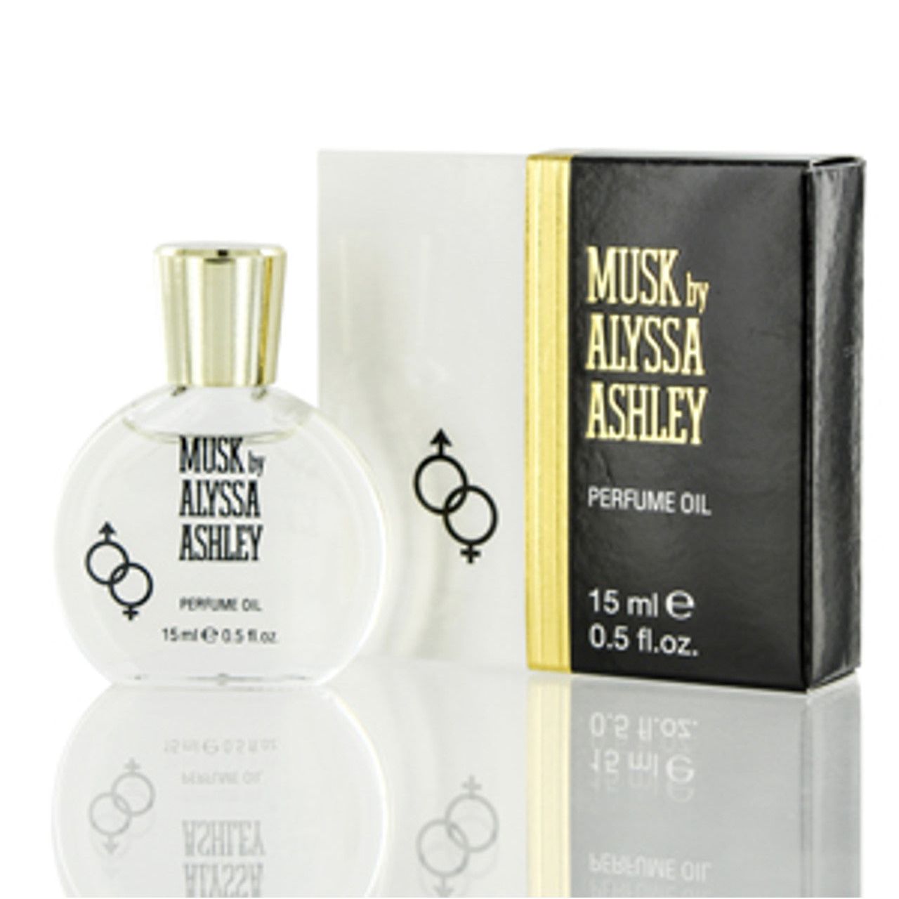 Huile de parfum Alyssa Ashley Musk 0,5 oz - Parfum unisexe