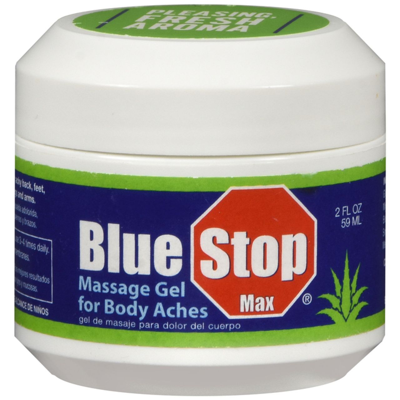 Blue Stop Max Massage Gel - 59ml for Body Comfort