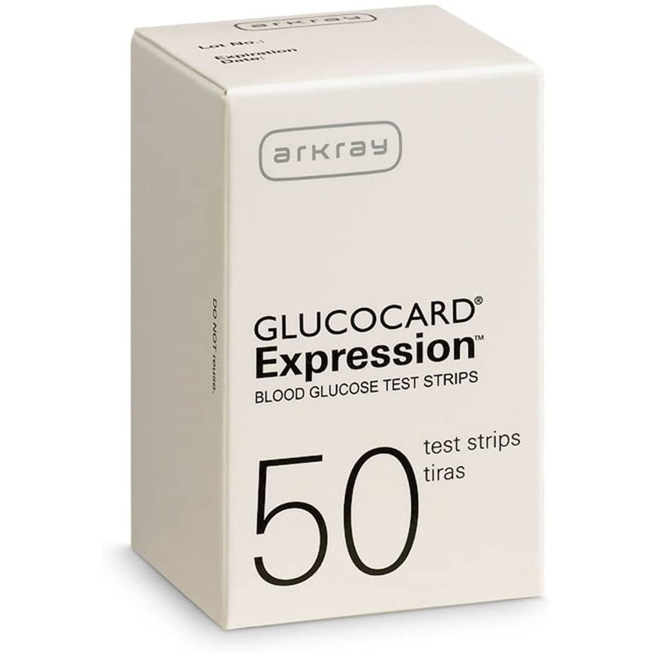 Glucocard Expression Blood Glucose Test Strips - 50 Count