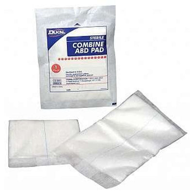 Dukal Corp ABD Sterile Pad, 8" X 7.5" - Tray of 20