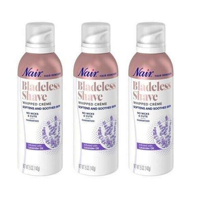 Nair Bladeless Shave Whipped Crème Hair Remover 5 Oz