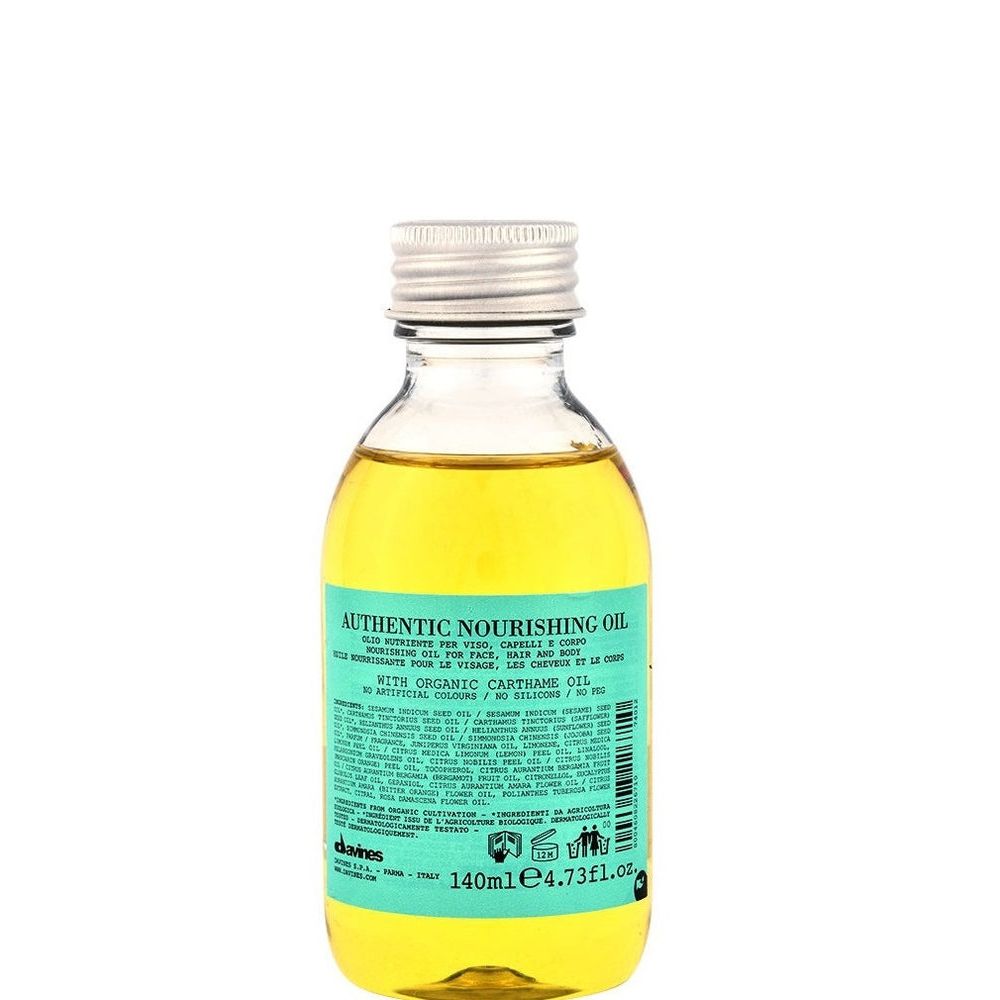 Davines Authentic Nourishing Oil 4.73 Oz - Premium Body & Hair Oil