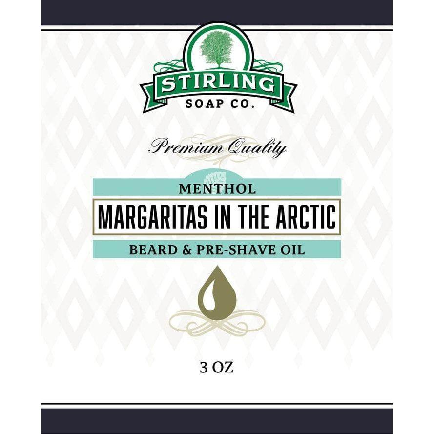 Stirling Soap Co. Margaritas En El Ártico Aceite Para Barba Y Preafeitado 3 Oz