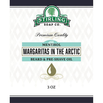 Stirling Soap Co. Margaritas In The Arctic Beard & Preshave Oil 3 Oz