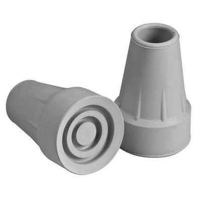Puntas de muletas estándar Carex - Gris