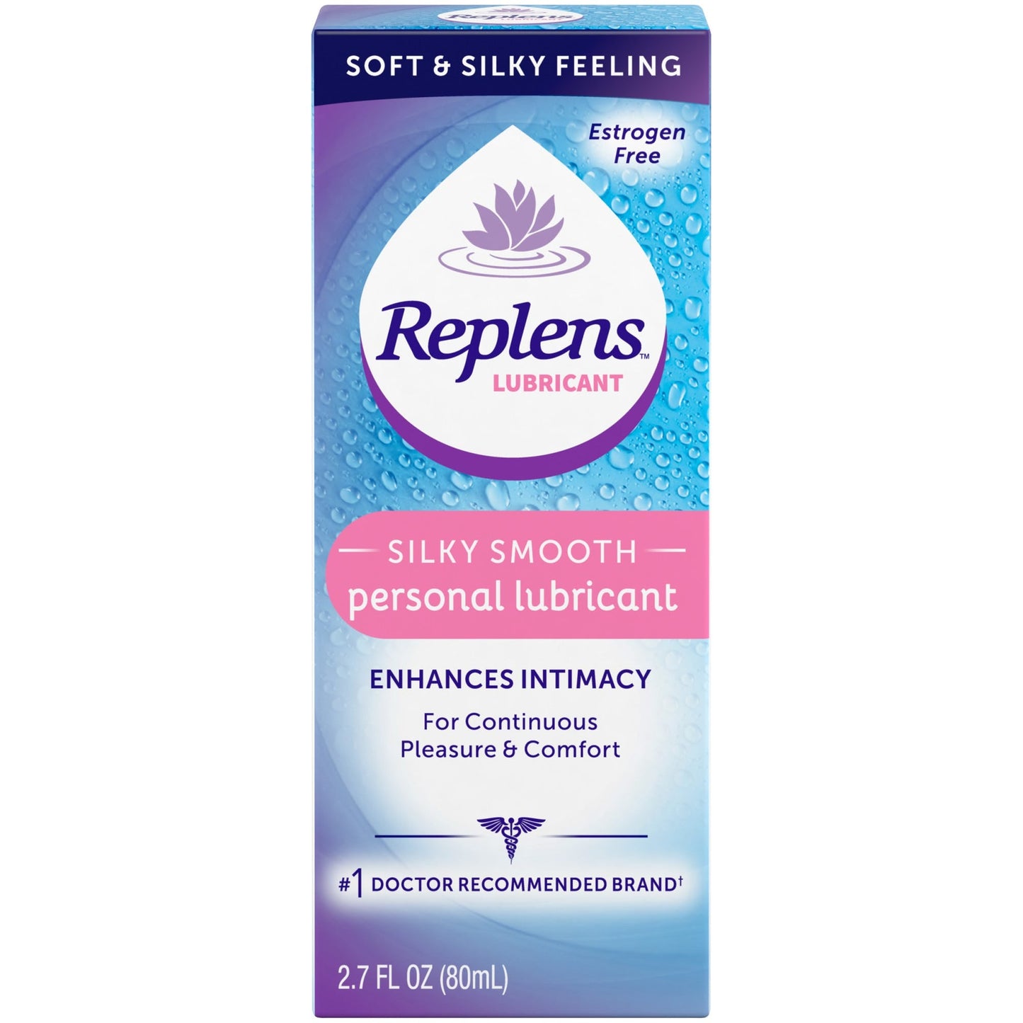 Lubrifiant personnel Replens Silky Smooth, 2,7 oz fl
