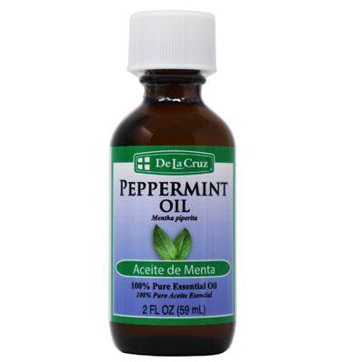 Huile de menthe poivrée De La Cruz - 2 Fl Oz
