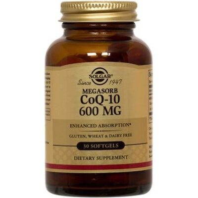 Solgar CoQ-10 Megasorb 600 Mg - 30 Softgels