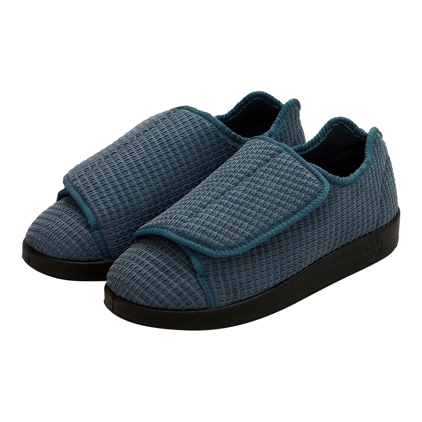 Chaussons antidérapants extra larges pour hommes Silverts - Taille 11 Acier
